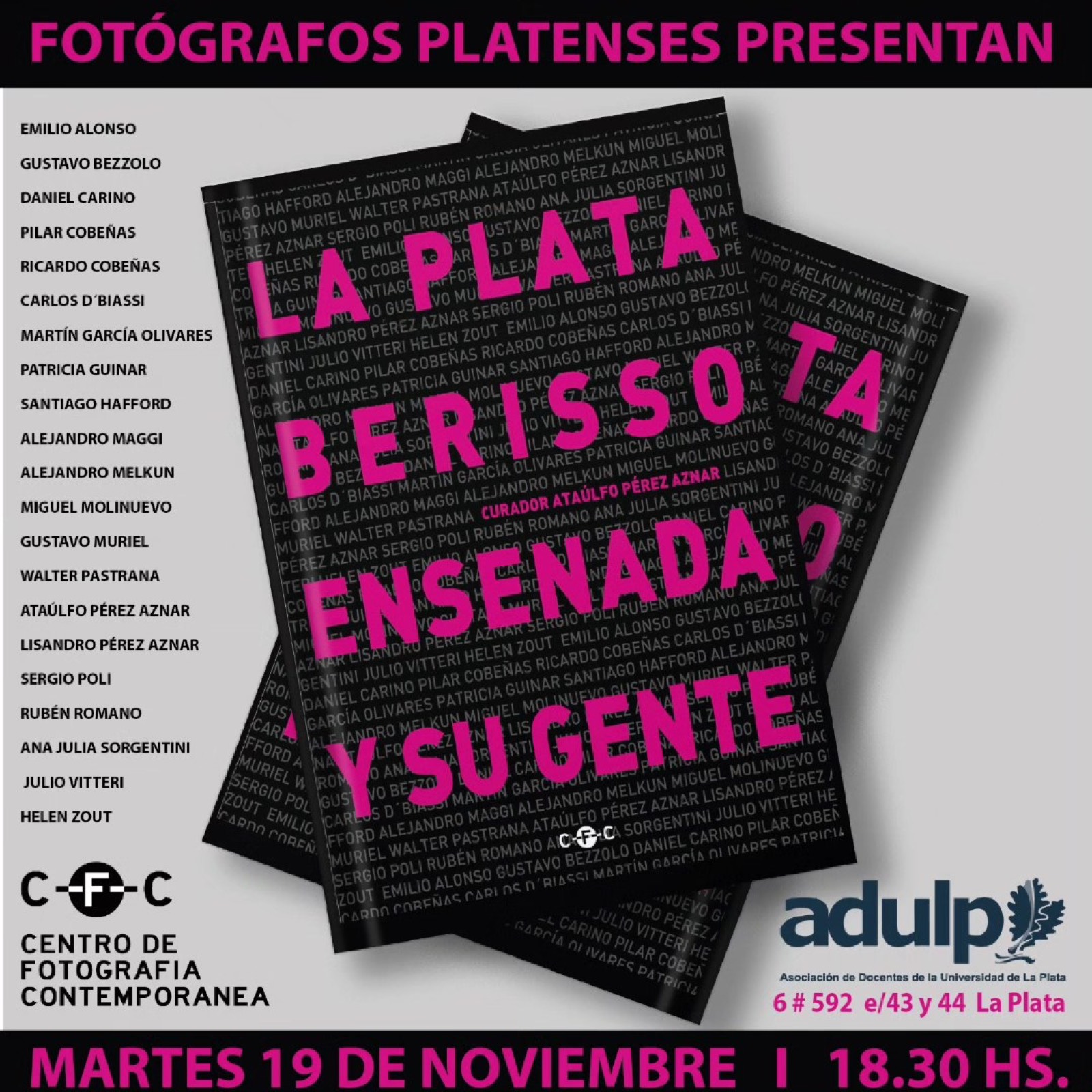 Tapa del libro La Plata, Berisso, Ensenada y su gente