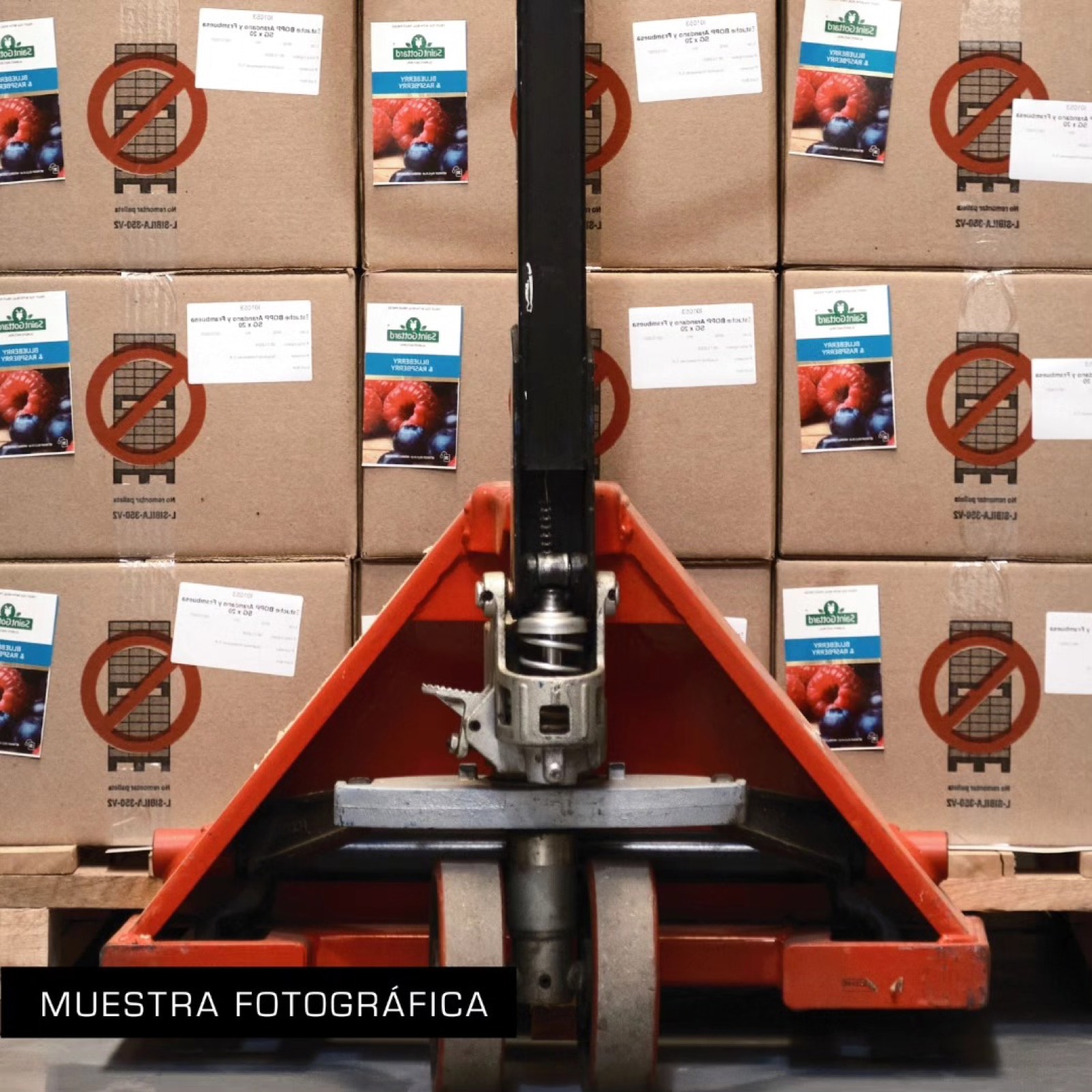 Fotografía de un depósito industrial marplatense, de la muestra Enfoque productivo