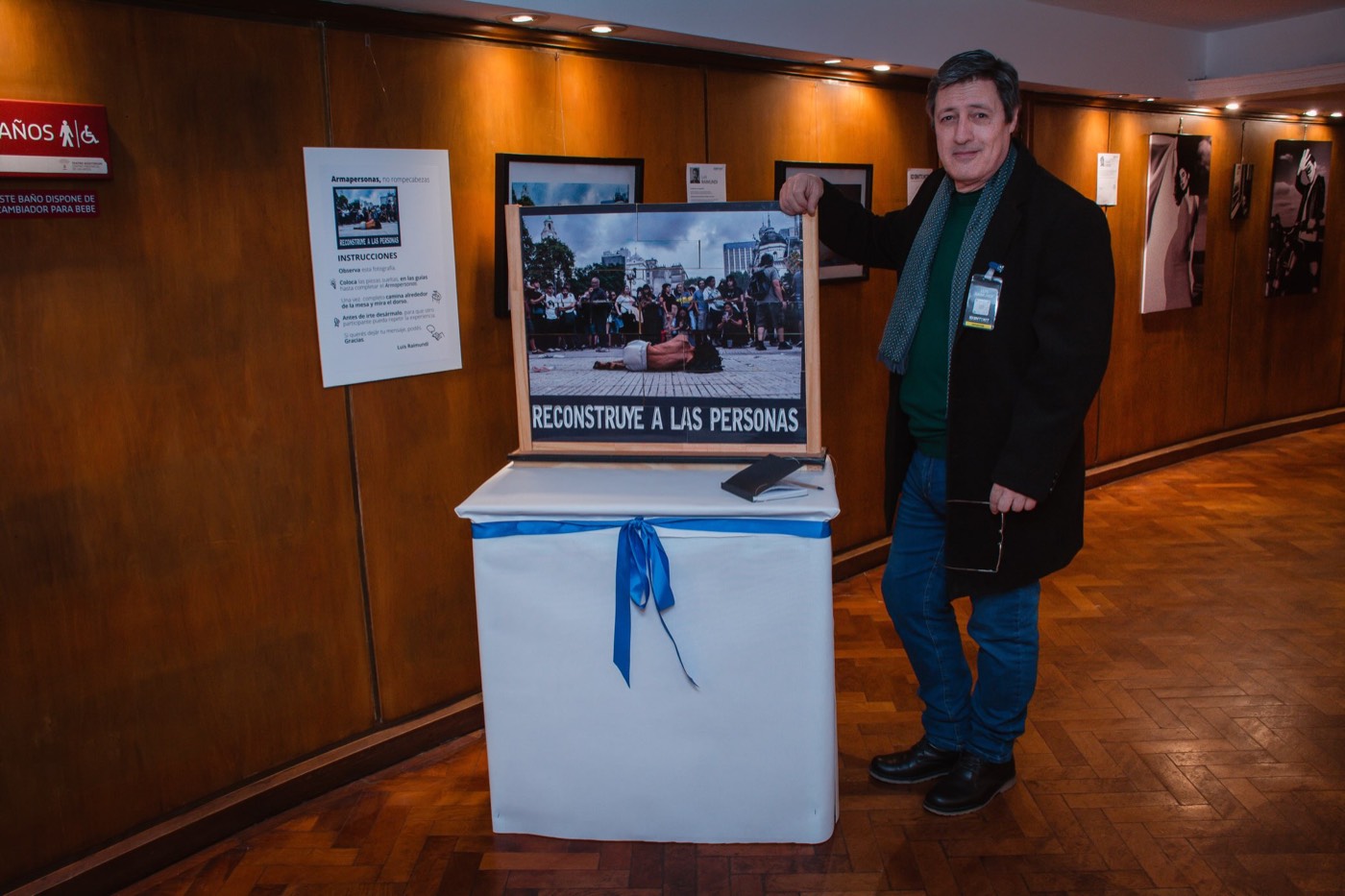 Registro de la inauguración de IDENTIKIT, por Silvana Grassi